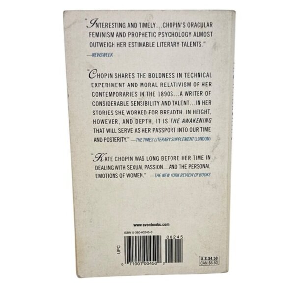 The Awakening By Kate Chopin Paperback Book - Picture 4 of 4